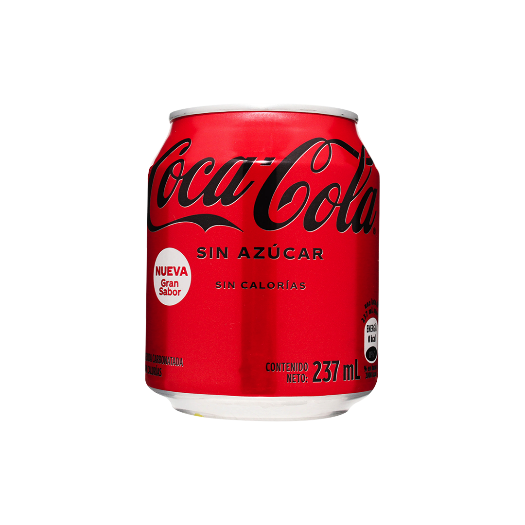 Coca-Cola sin Azucar 237 ml